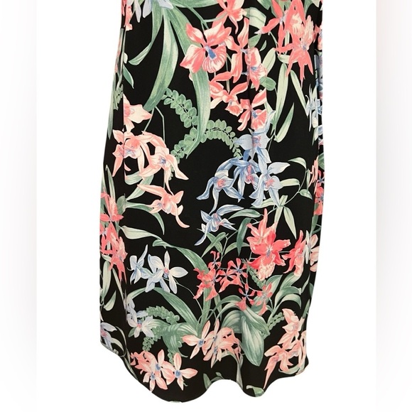 Tommy Bahama Black Floral Knot Dress - Picture 4 of 11